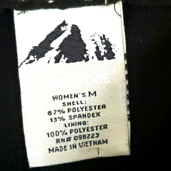 Polar Edge~Woman Size M~ Black Snowboard Pants Water ResistantWind Proof. - Picture 4 of 9